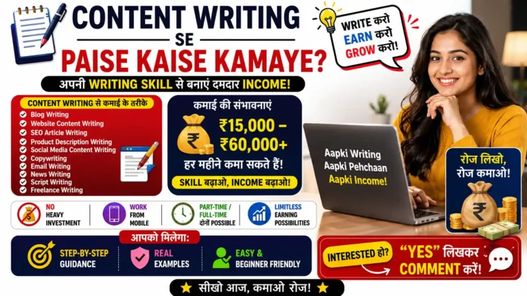 Content Writing Kya Hai, Content Writing Se Paise Kaise Kamaye